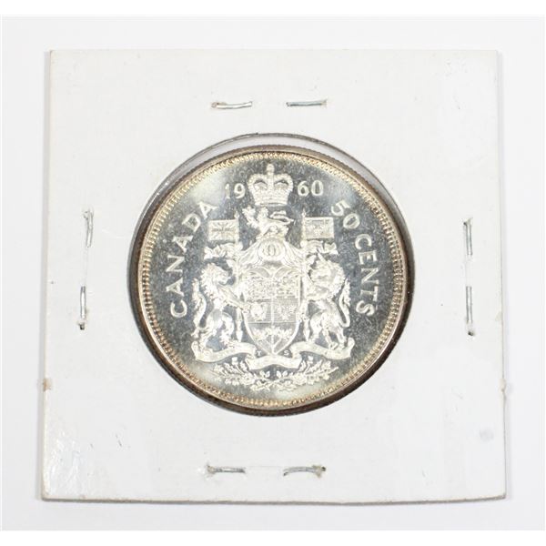 1960 CANADA SILVER HALF DOLLAR