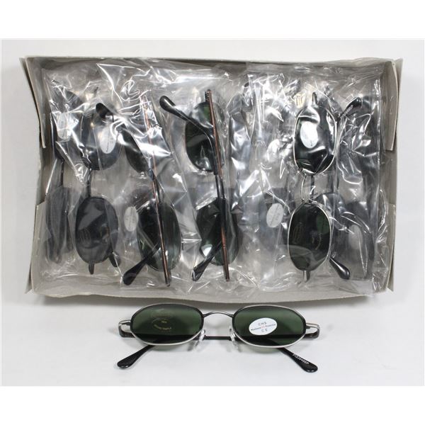 CASE OF NEW SUNGLASSES SMALL FRAMES