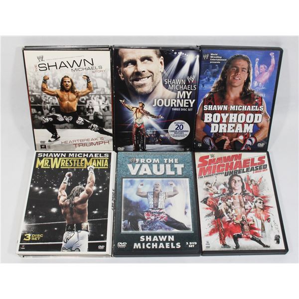 WWE DVDS SHAWN MICHAELS INCLUDING
