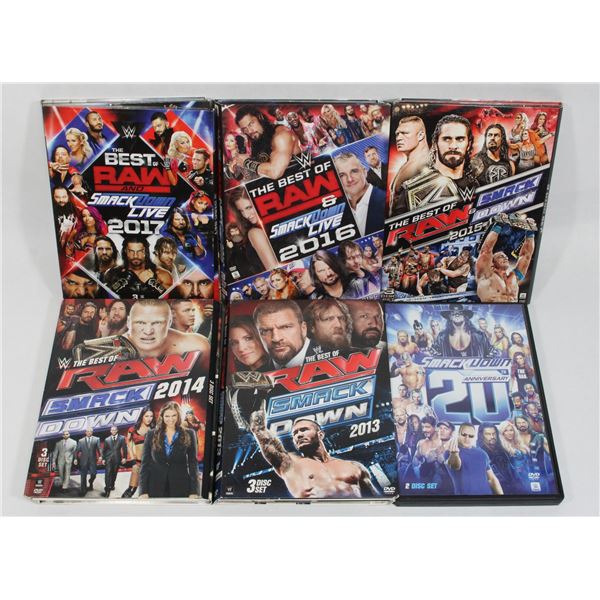 WWE DVDS SMACKDOWN 20TH ANNIVERSARY