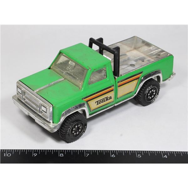 VINTAGE TONKA MADE IN USA GREEN PRESSED STEEL TRUC