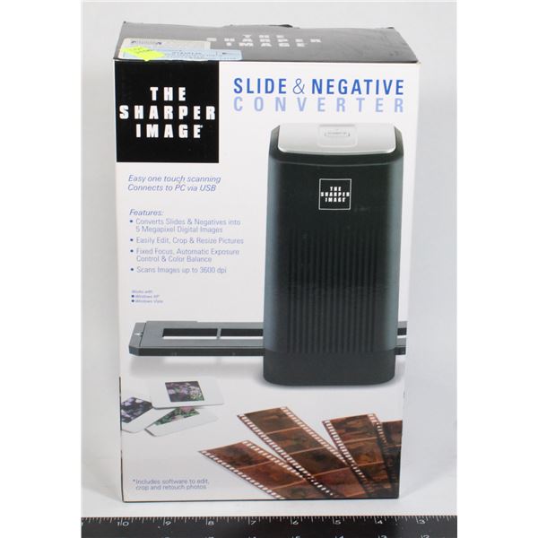 THE SHARPER IMAGE SLIDE & NEGATIVE CONVERTER