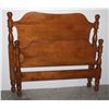Image 1 : SOLID WOOD SINGLE HEADBOARD AND FOOTBOARD