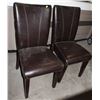 Image 1 : TWO MATCHING CHAIRS, GOOD OVERALL CONDITION BUT