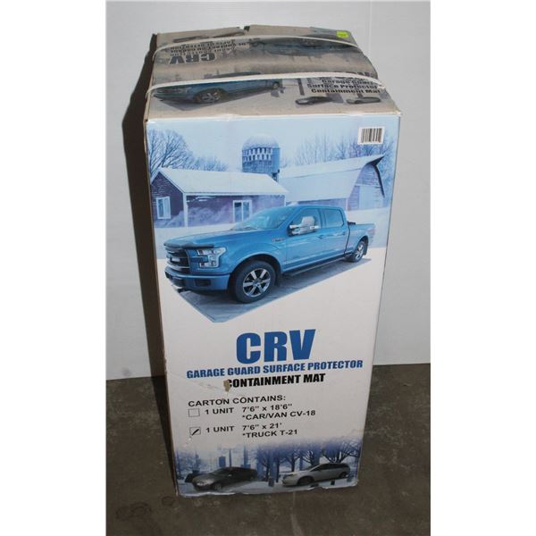 CRU GARAGE FLOOR PROTECTOR (NEW, SEALED)