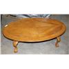 Image 1 : OVAL TOP COFFEE TABLE