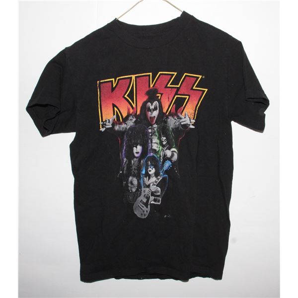 KISS BAND TEE SIZE S