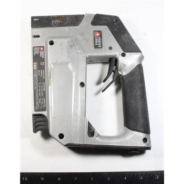 PORTER CABLE AIR POWER STAPLER (MISSING AIR PIECE)