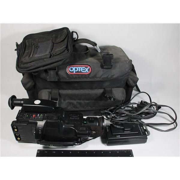 OPTEX CAMERA BAG & CAMERA