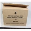 Image 1 : CANADIAN MILITARY RATION MENU #28 BEEF & VEG STEW