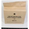 Image 1 : CANADIAN MILITARY RATION MENU #19 LAMB & VEG STEW