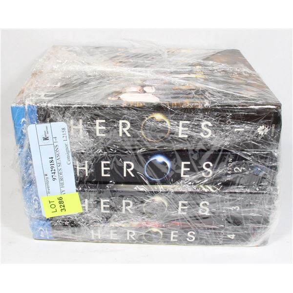 BLU RAY HEROES SEASONS 1-4