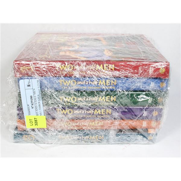 DVD TWO AND A HALF MEN SEASONS 1 THROUGH 6