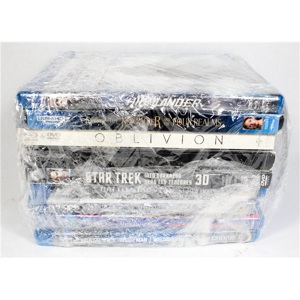 LOT OF 12 BLU RAYS INCLUDING INSIDE MAN MIAMI VICE