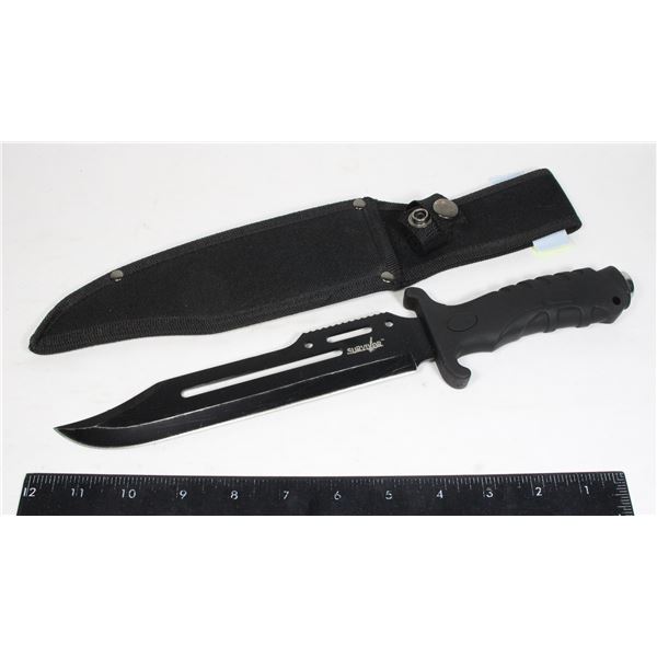 SURVIVOR KNIFE & SHEATH