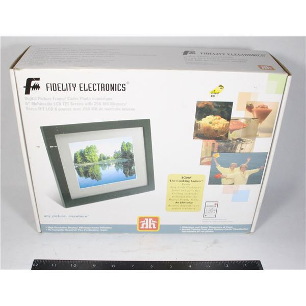 FIDELITY ELECTRONICS DIGITAL PICTURE FRAME