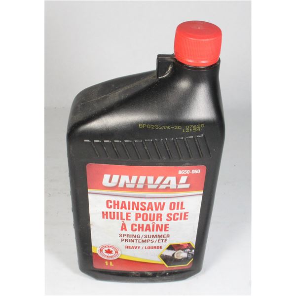 NEW UNIVAL CHAINSAW OIL 1L