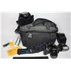 Image 1 : MINOLTA 7000  MAXXUM CAMERA, BAG, ACCESSORIES