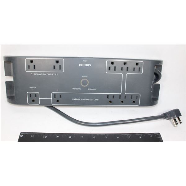 PHILIPS ENERGY SAVING OUTLETS POWER BAR