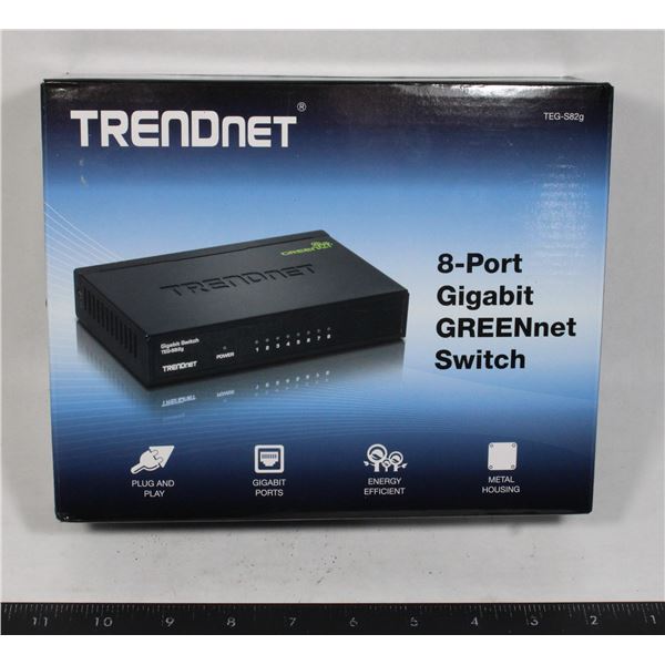 TRENDNET 8-PORT GIGABIT GREENNET SWITCH