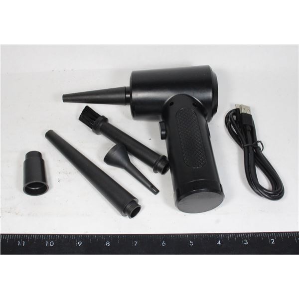 ELECTRIC AIR BLOWER WITH 3 MODES CHARGING CORD