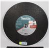 Image 1 : MAKITA ABRASIVE CUT-OFF WHEEL14" X 1/8" X 1"