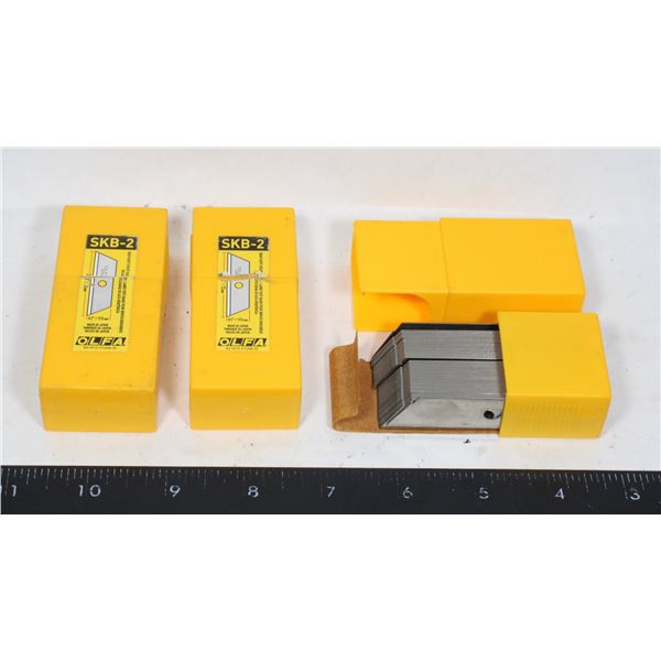LOT OF OLFA SKB-2 HEAVY DUTY UTILITY BLADES