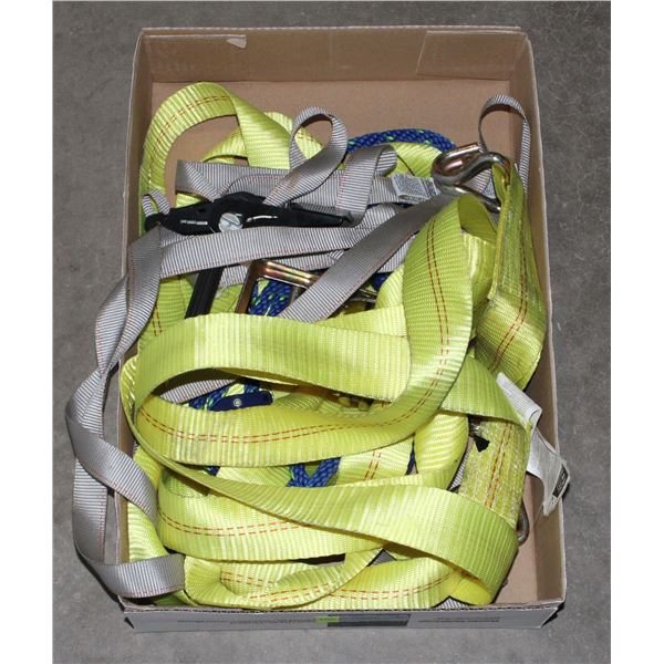 1,667LB TOW STRAP & OTHER SMALL STRAPS