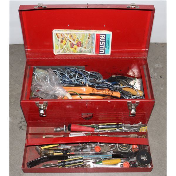 LARGE TOOLBOX WITH CONTENTS