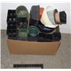 Image 1 : BOX OF ASSORTED PLANTER POTS FOR GARDENING