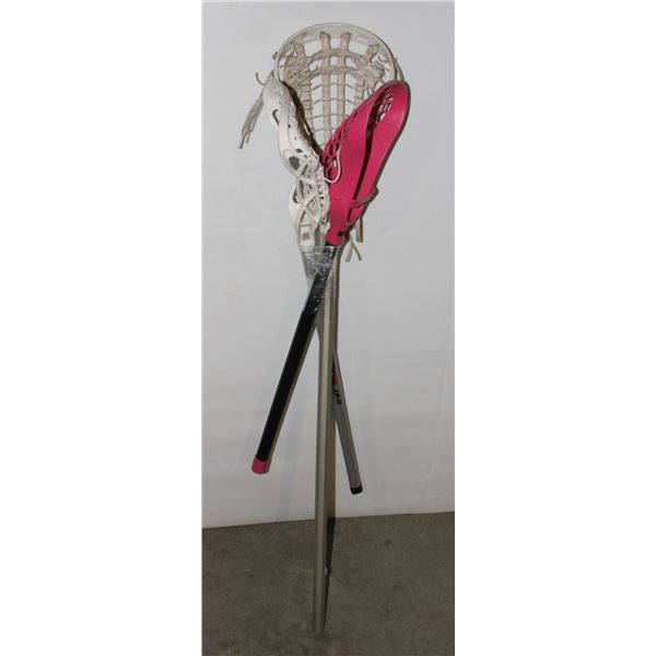 BUNDLE OF LACROSSE STICKS