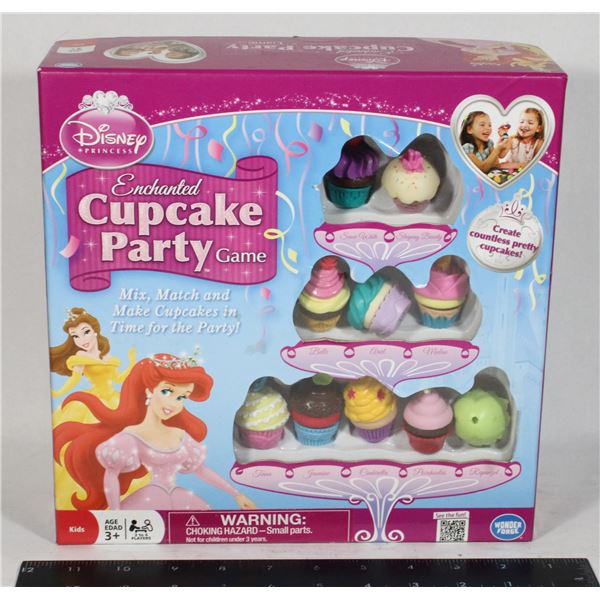 DISNEY PRINCESS ENCHANTED CUPCAKE PARTY *OPEN BOX