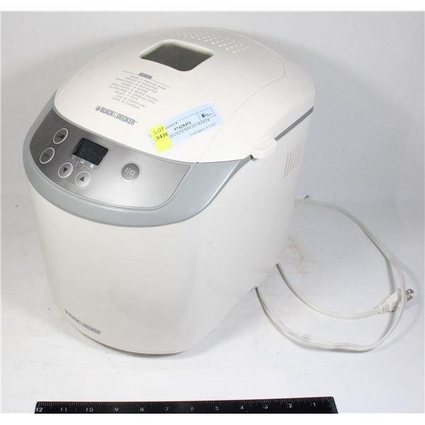 BLACK&DECKER BREAD MAKER