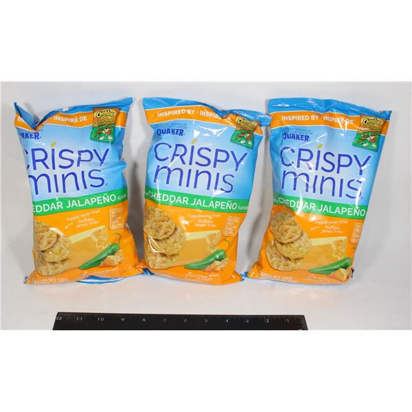 CRISPY MINIS CHEDDAR JALAPENO 3X90G 270G