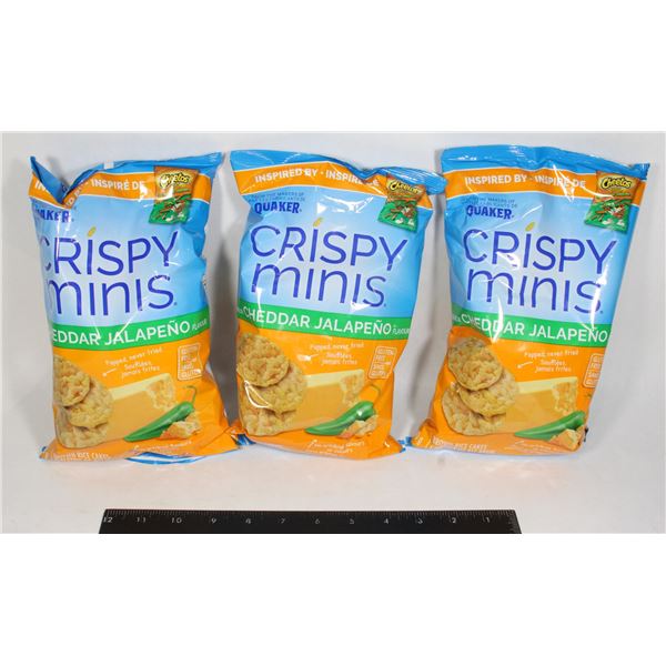 CRISPY MINIS CHEDDAR JALAPENO 3X90G 270G