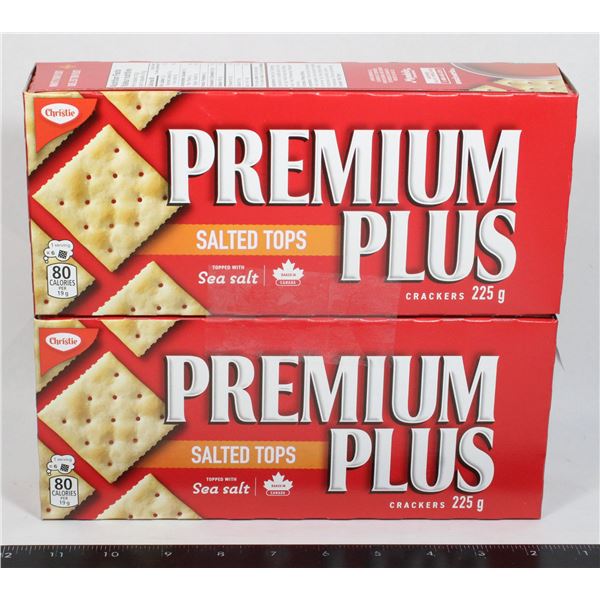 PAIR OF PREMIUM PLUS SALTED TOPS 2X225G