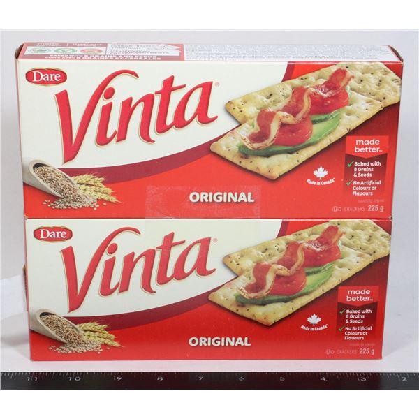 VINTA ORIGINAL CRACKERS 2X225G