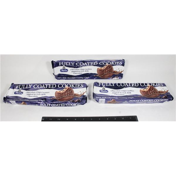MELBA FULLY COATED CHOC. CHIP COOKIES 3X175G