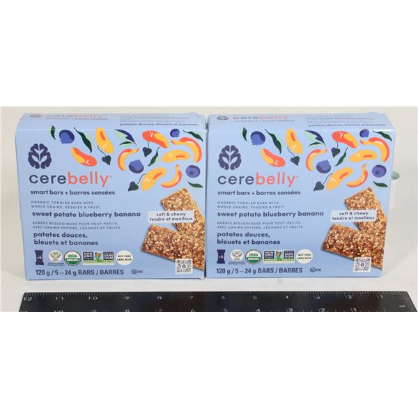 CEREBELLY SMART BARS 2 PACK 240G
