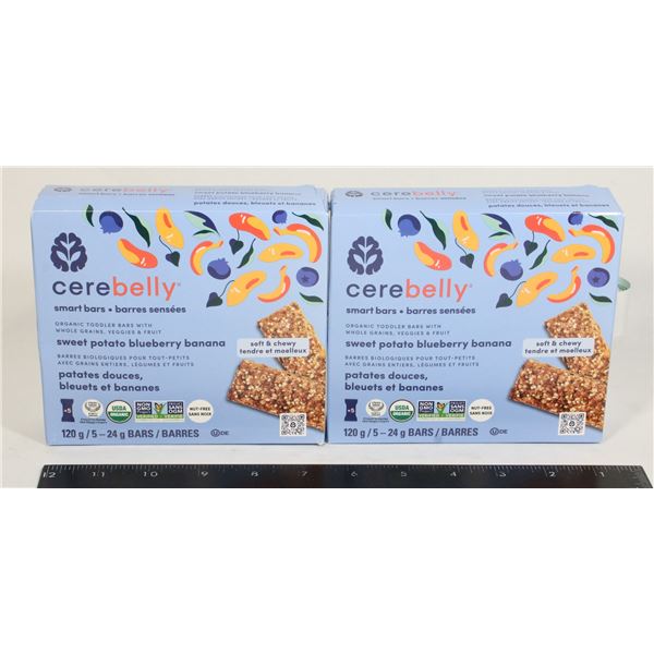 CEREBELLY SMART BARS 2 PACK 240G