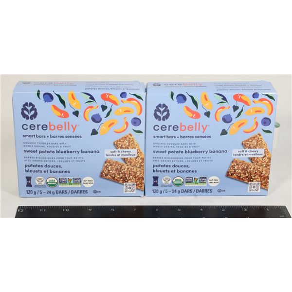 CEREBELLY SMART BARS 2 PACK 240G