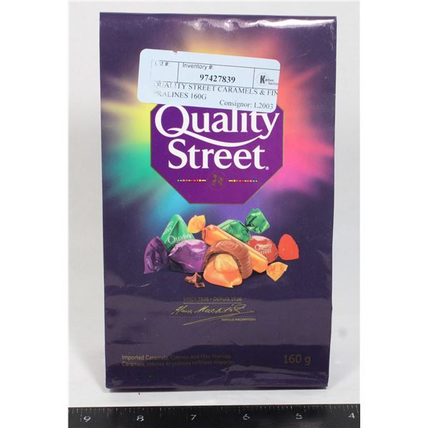 QUALITY STREET CARAMELS & FINE PRALINES 160G