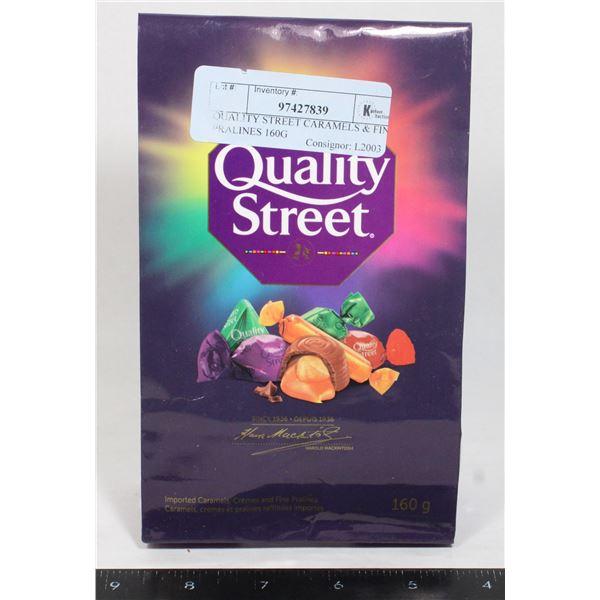 QUALITY STREET CARAMELS & FINE PRALINES 160G