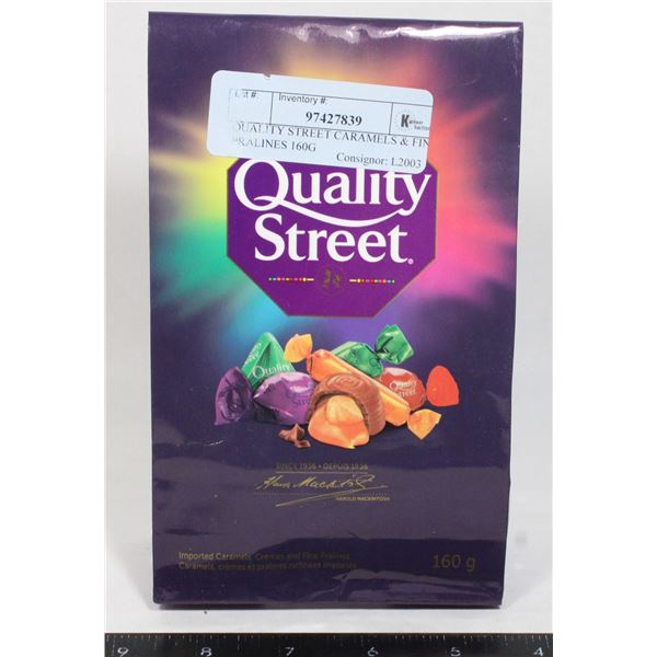 QUALITY STREET CARAMELS & FINE PRALINES 160G