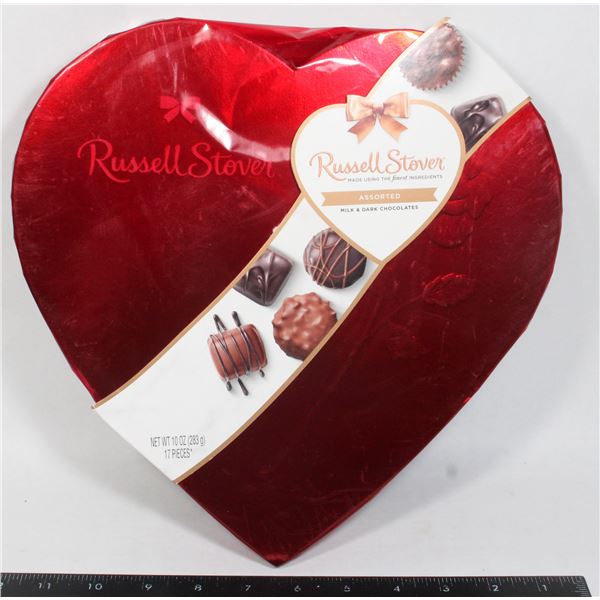 RUSSELL STOVER ASSORTED MILK AND DARK CHOCOLATES