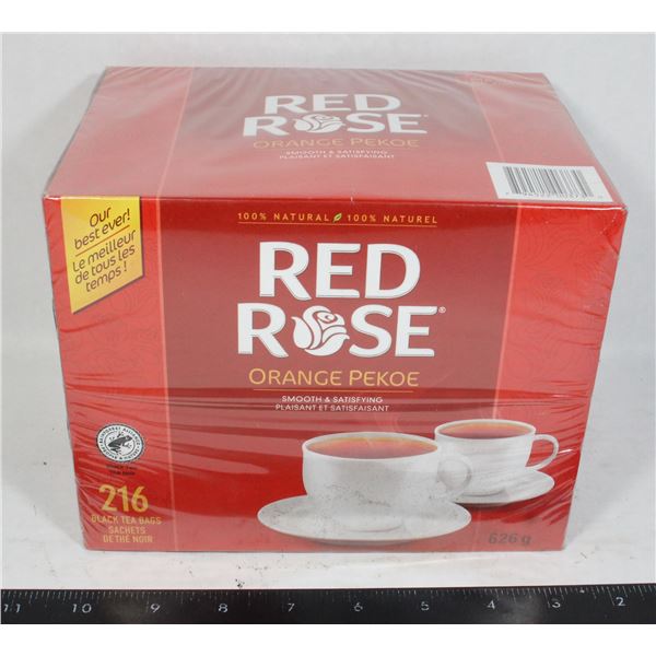 RED ROSE ORANGE PEKOE 216 BAGS (626 G) TEA