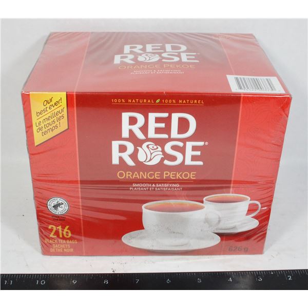 RED ROSE ORANGE PEKOE 216 BAGS (626 G)