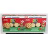 Image 1 : TWO 8 PACK RITZ PEANUT BUTTER SNACKWICHES