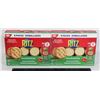 Image 1 : TWO 8 PACK RITZ PEANUT BUTTER SNACKWICHES
