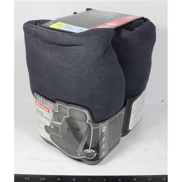 RUGGED XL TRUCK SEAT COVER PAIR GRAY